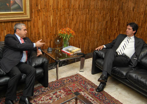 Herbert Carneiro visita presidente da Assembleia Legislativa