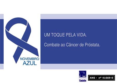 Novembro azul alerta para o câncer de próstata