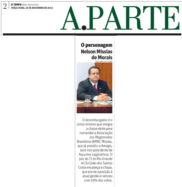 Eleição da AMB repercute na imprensa mineira