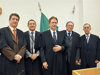 Desembargador Guilherme Luciano se despede do TJMG