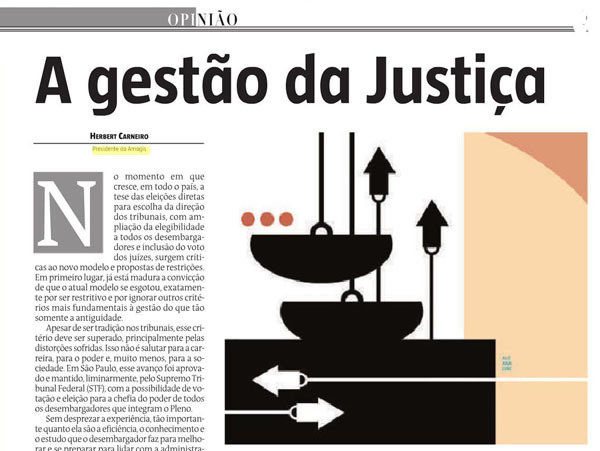 Estado de Minas publica artigo do presidente da Amagis