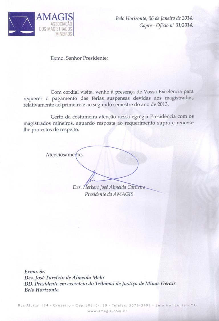 Ofícios 1 e 2 de 2014