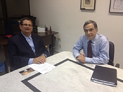 Escola Judicial de Pernambuco recebe visita do diretor-presidente da ENM