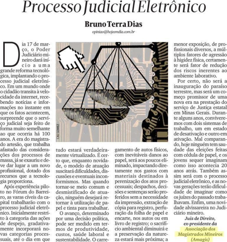 Artigo – “Processo Judicial Eletrônico”