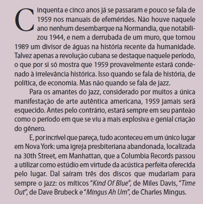 Juiz Átila Andrade escreve sobre jazz na MagisCultura – Leia um trecho