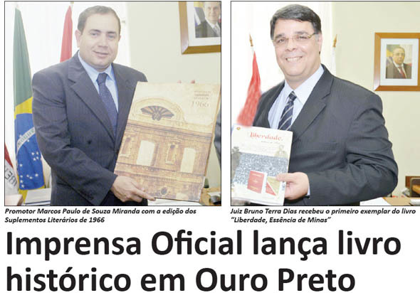 Juízes participam de livro sobre a história de Minas