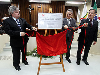 Comarca de Oliveira inaugura reforma e ampliação de fórum