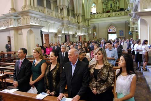 Magistrados participam de missa pela posse da nova diretoria do TJMG
