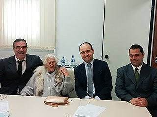 Formanda de 97 anos visita fórum de Ipatinga