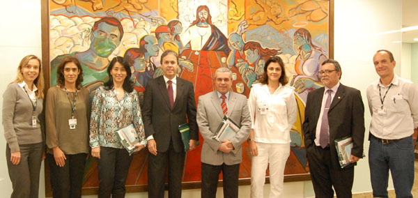 Diretoria da Amagis visita nova unidade do Hospital Mater Dei