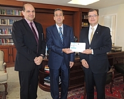 Presidente eleito do STJ visita AMB