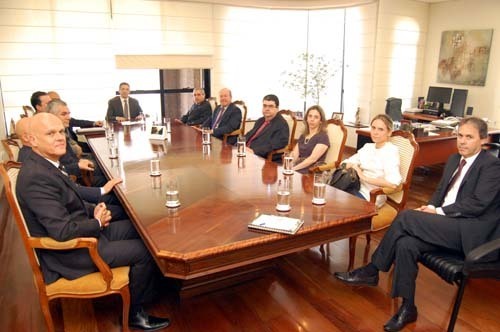 Magistrados reúnem-se com presidente do TJMG