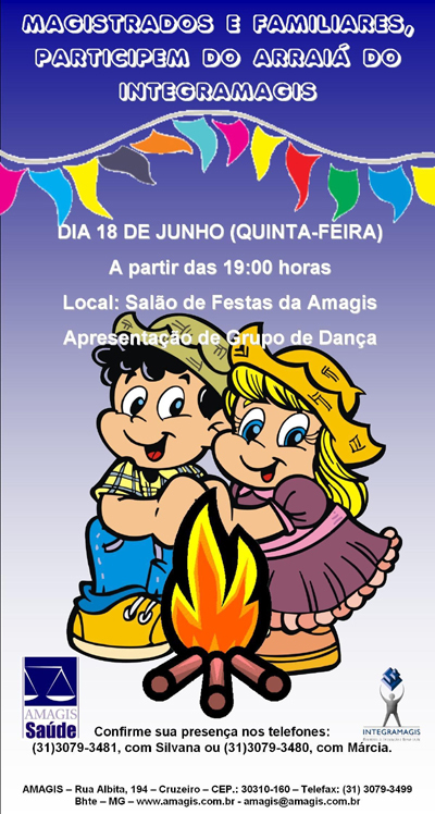 Integramagis em ritmo de festa junina nesta quinta