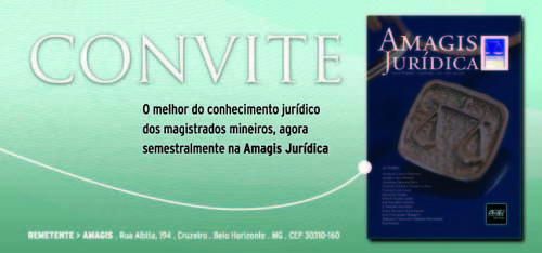 Amagis lançará revista jurídica no próximo dia 20