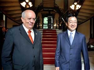 Juristas chineses visitam o TJ
