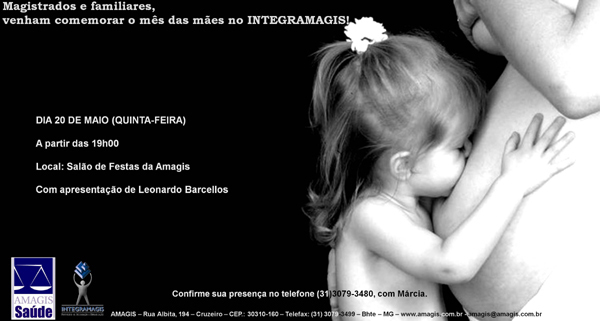 Integramagis de maio comemora Dia das Mães