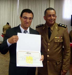 Juiz de Carmo de Minas é homenageado