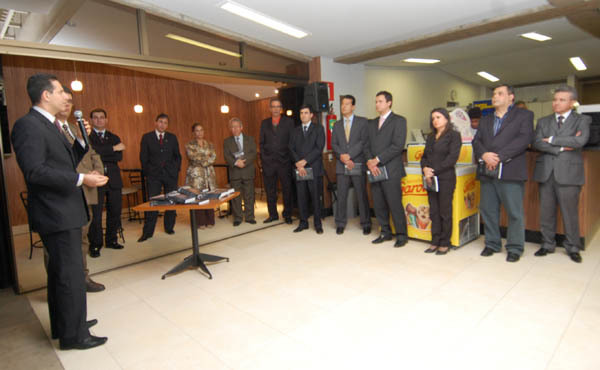 Candidato a presidente da AMB é recebido na Amagis