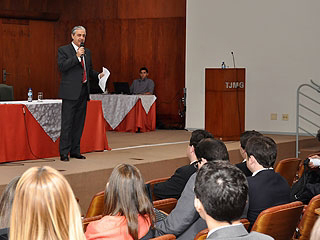 Ex-presidente da AMAGIS proferiu palestra na EJEF