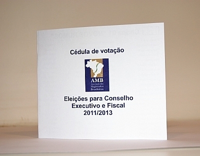 AMB encaminha cédula eleitoral para associados