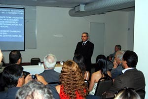 Desembargador realiza palestra sobre segurança pública