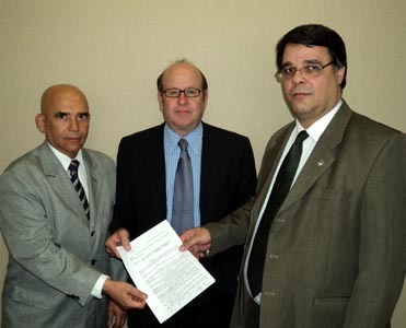 Bruno Terra recebe magistrados na Amagis