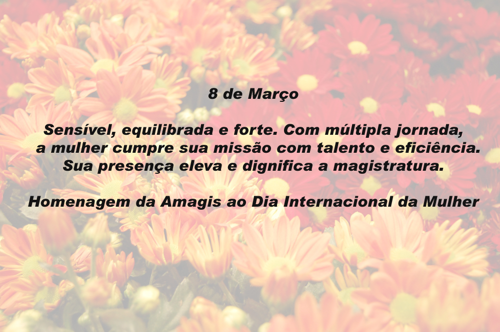 Amagis parabeniza todas as mulheres