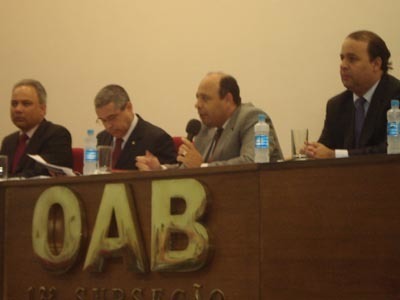 Desembargador palestra sobre inovações na execução penal
