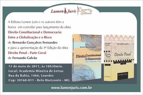 Juiz apresenta nova edição do livro Direito Penal ? Parte Geral