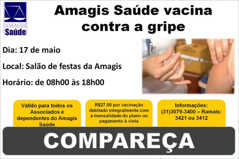 Amagis Saúde promoverá vacinação de associados e dependentes