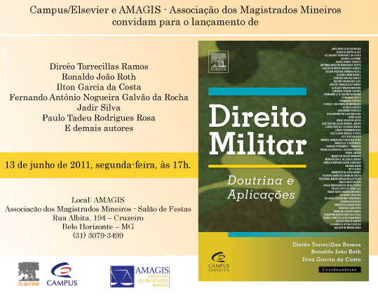 Magistrados lançarão livro sobre Direito Militar