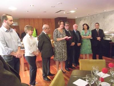 Jusprev presta homenagem a secretário-geral da AMB
