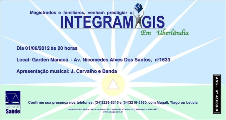 Uberlândia receberá Integramagis