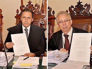 Magistrados tomam posse na Corte