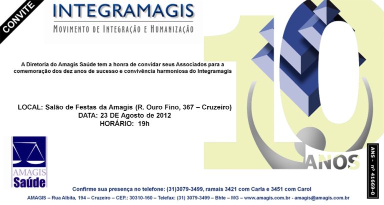 Integramagis comemora 10 anos com festa