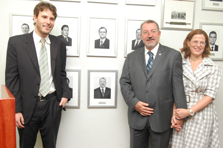 Foto de ex-diretor do Foro de BH é inaugurada