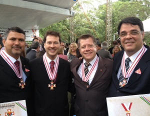 Magistrados recebem homenagem