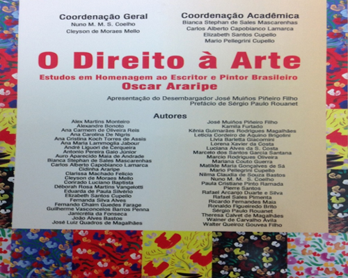 Magistrados participam de livro sobre artista brasileiro