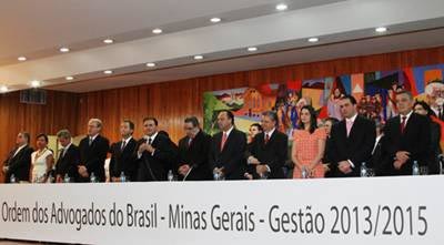 Diretoria eleita da OAB-MG toma posse