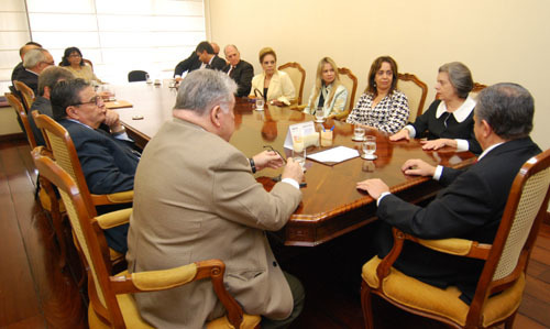 Magistrados mineiros recebem ministra Cármen Lúcia