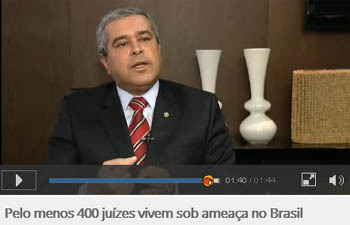 Presidente da Amagis fala sobre segurança ao Jornal da Band