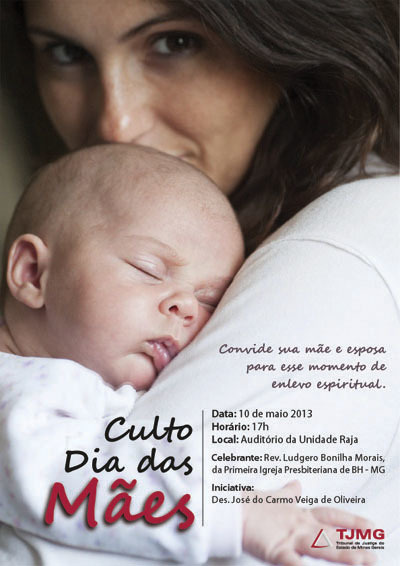Culto celebrá o Dias das Mães