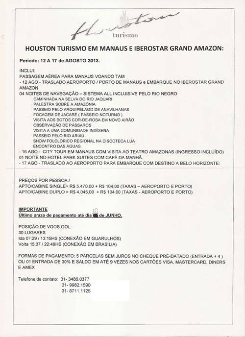 Pensionistas programam viagem a Manaus