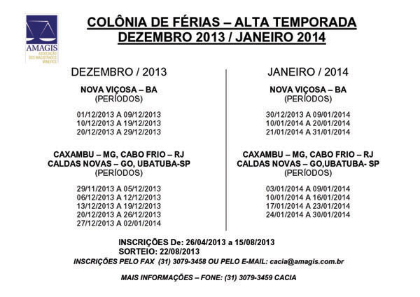 Inscreva-se para a alta temporada nas colônias de férias da Amagis