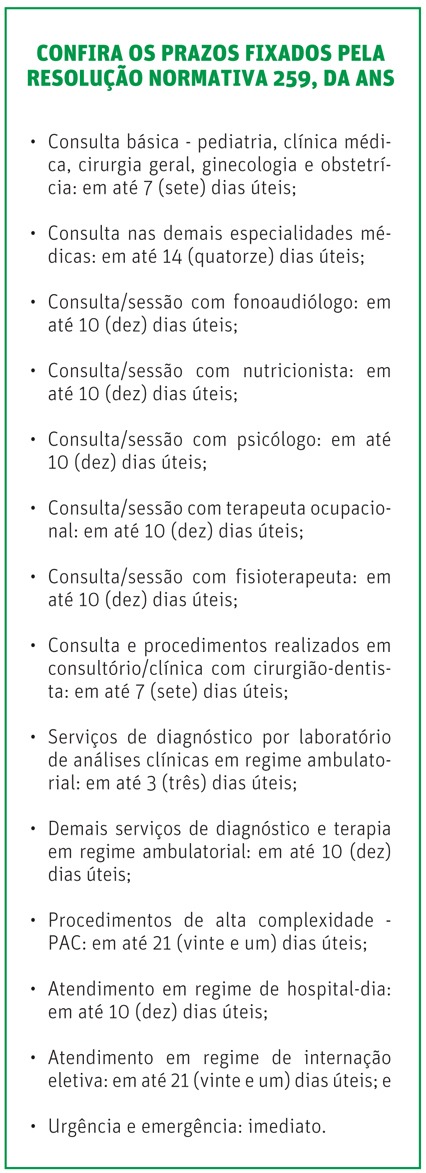 Fique atento aos prazos da ANS para procedimentos