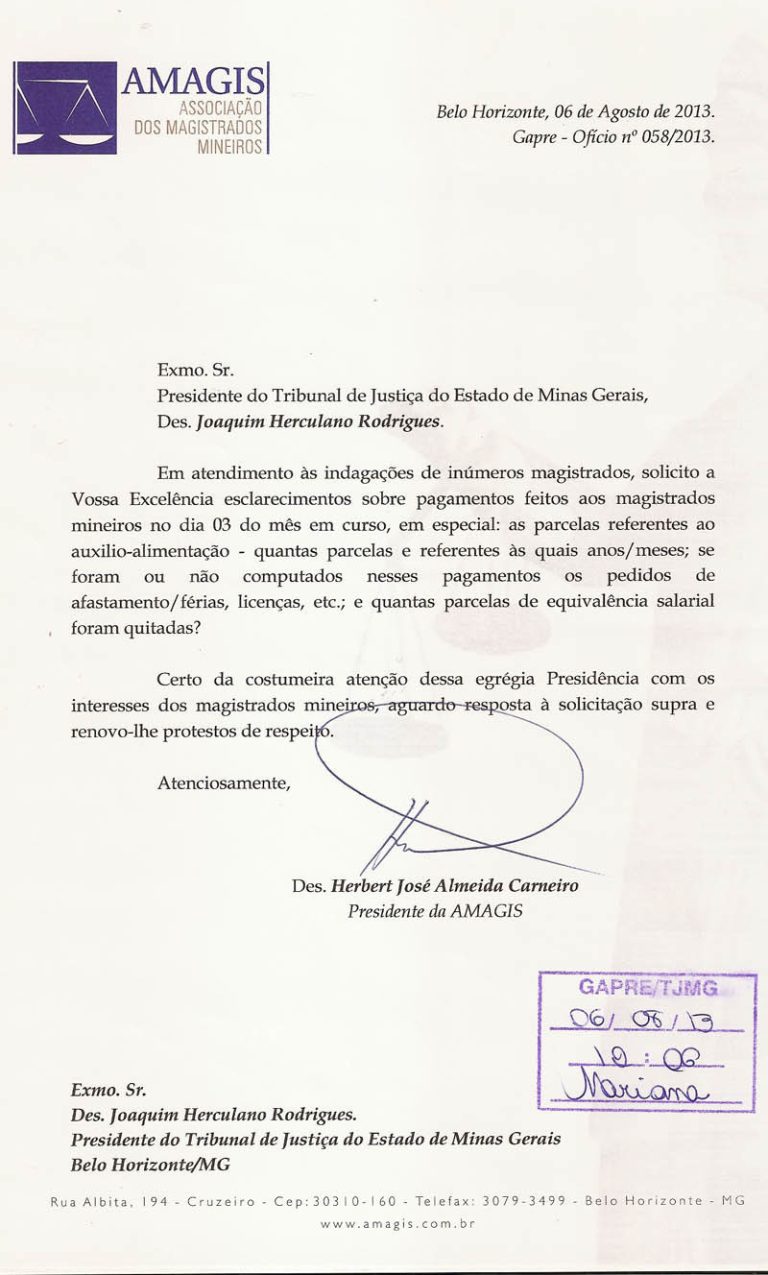 Ofício 58/2013