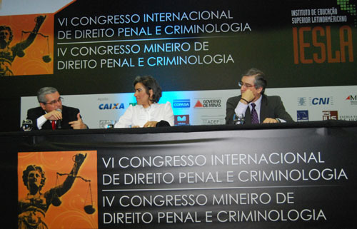Começa Congresso Internacional de Direito Penal e Criminologia em Belo Horizonte