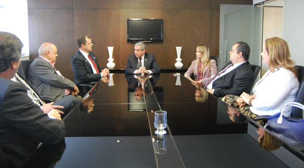 Amagis recebe visita do juiz João Ricardo dos Santos Costa