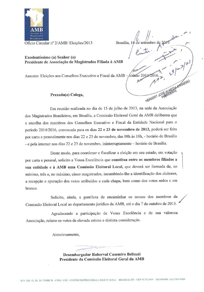 Amagis constitui Comissão Eleitoral Local para eleições da AMB