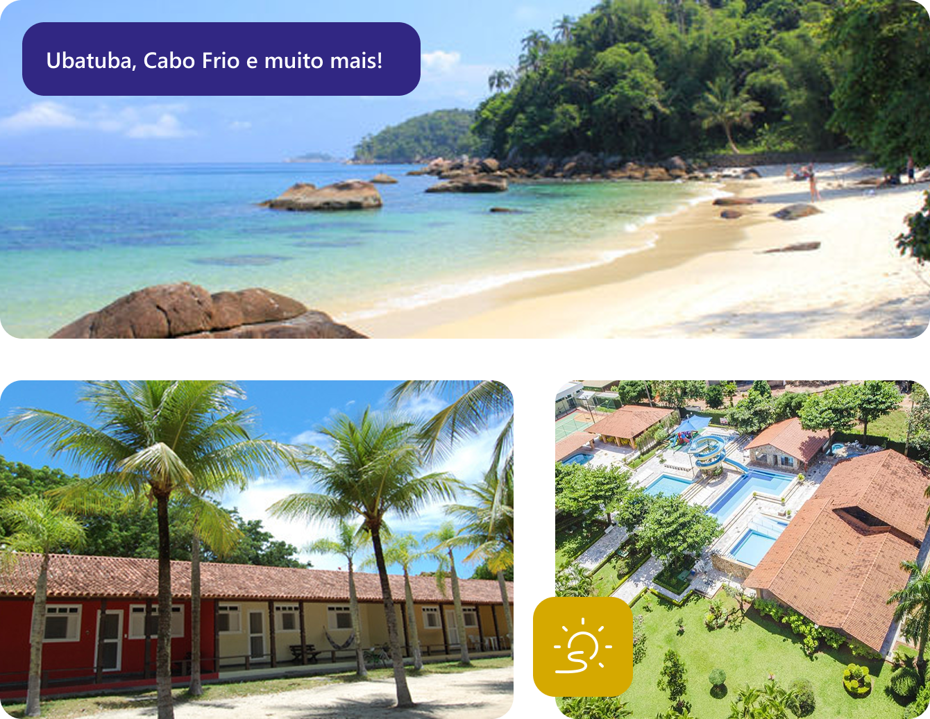 Férias inesquecíveis começam aqui!